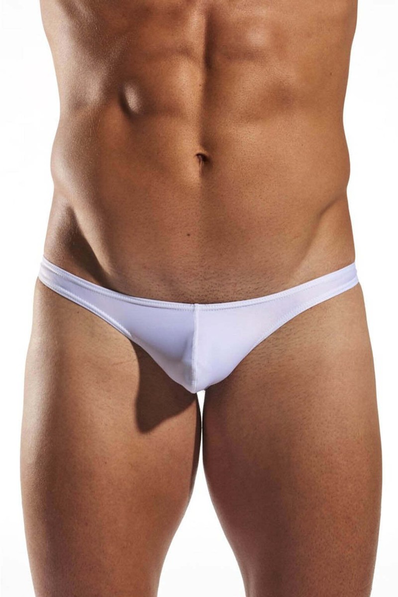メンズ　セクシーなホワイト下着 　BABY COC◯ THONG Sサイズ Cocksox® Mens Low Rise Bulge Pouch Swim Thong | eBay