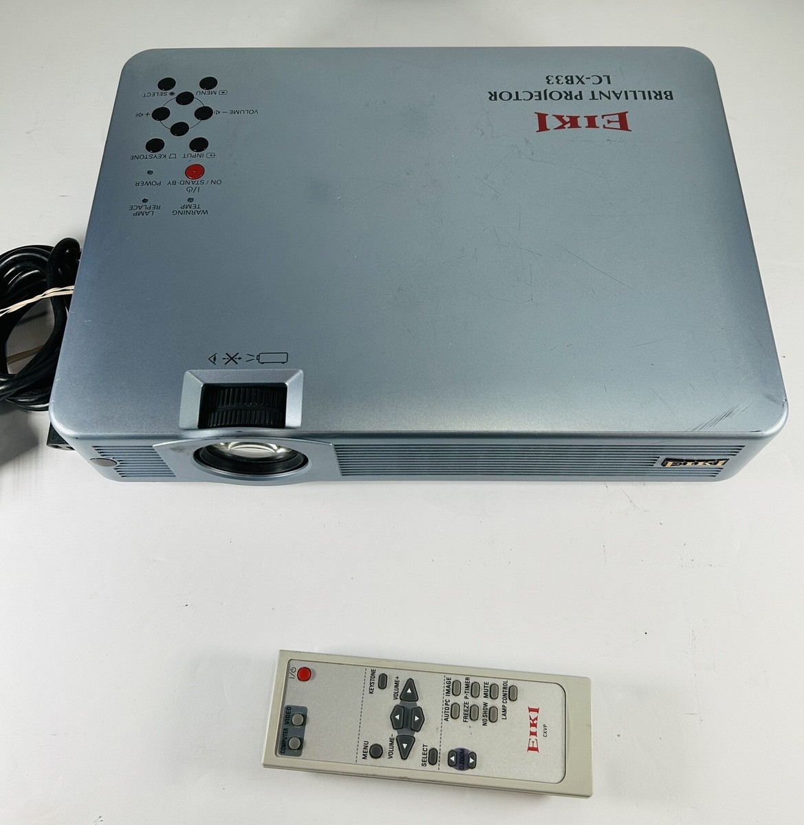 Eiki LC-XB33 XGA Series LCD Projector 3,000 Lumens 2061 Hours With