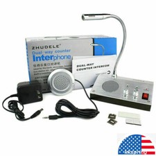Window Intercom System Speaker Anti-Interference Dual-Way Interphone System