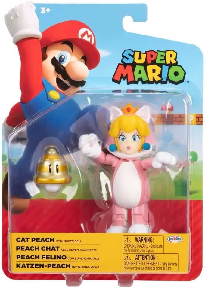 peachさま専用 Jakks Pacific World of Nintendo Super Mario Cat Peach with Super