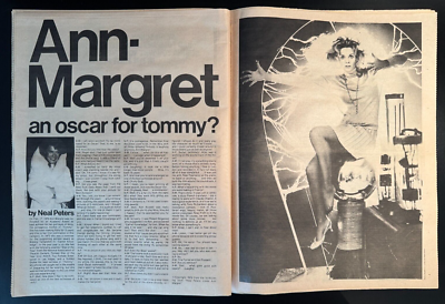 ANDY WARHOL'S INTERVIEW MAGAZINE - March 1976 Ann-Margret, Bowie