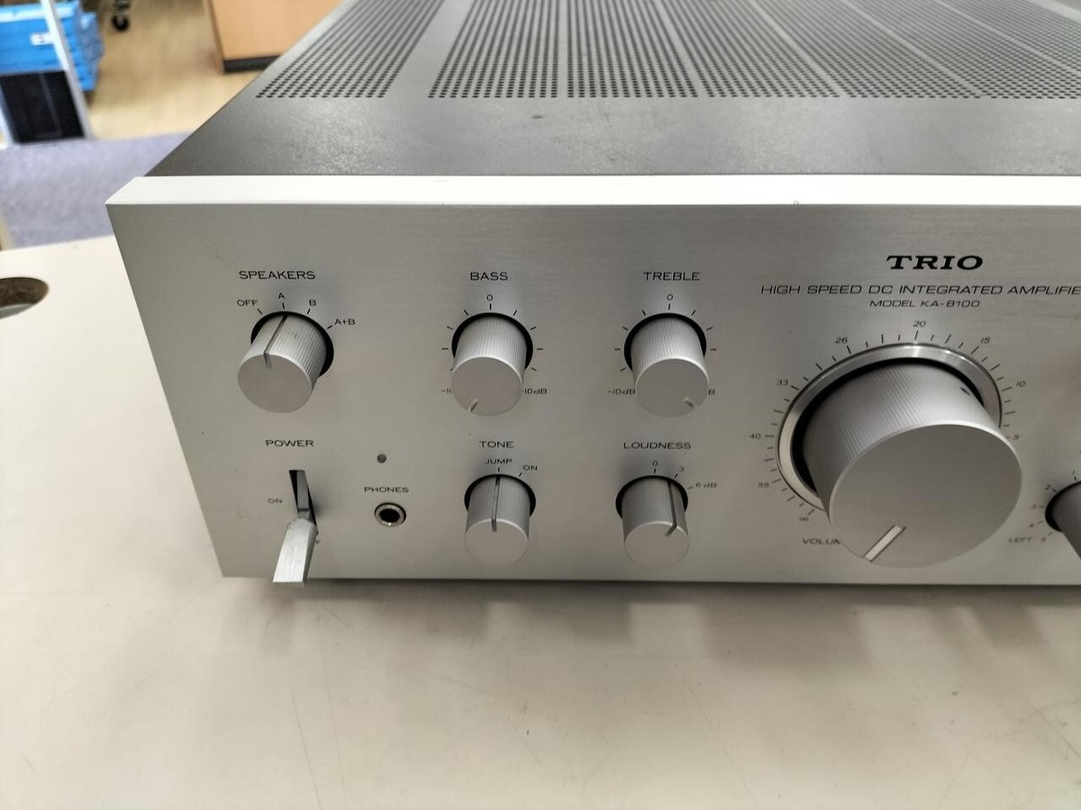 TRIO Kenwood KA-8100 HIGH Speed DC Integrated AMPLIFIER