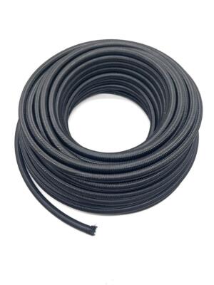 1m AN6 Nylon Leitung Gewebemantel Kraftstoff Öl Benzin Vacuum Schlauch Dash 6