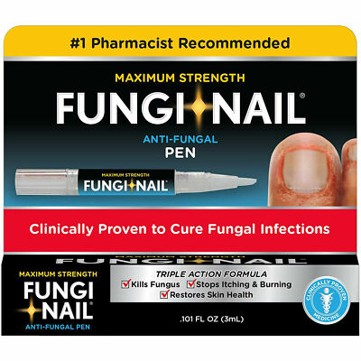 Fungi-Nail MAXIMUM STRENGTH ANTI-FUNGAL PEN Solution Stops Itching Restores FOOT