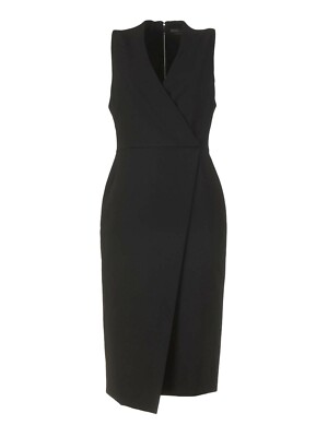Alice + Olivia Carissa wrap-around bon ton Black Sheath Dress Size 4 | eBay Alice + Olivia Carissa wrap-around bon ton Black Sheath Dress Size 4 | eBay