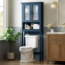 Over the Toilet Storage Cabinet, over Toilet Storage Bathroom Cabinet with Glass