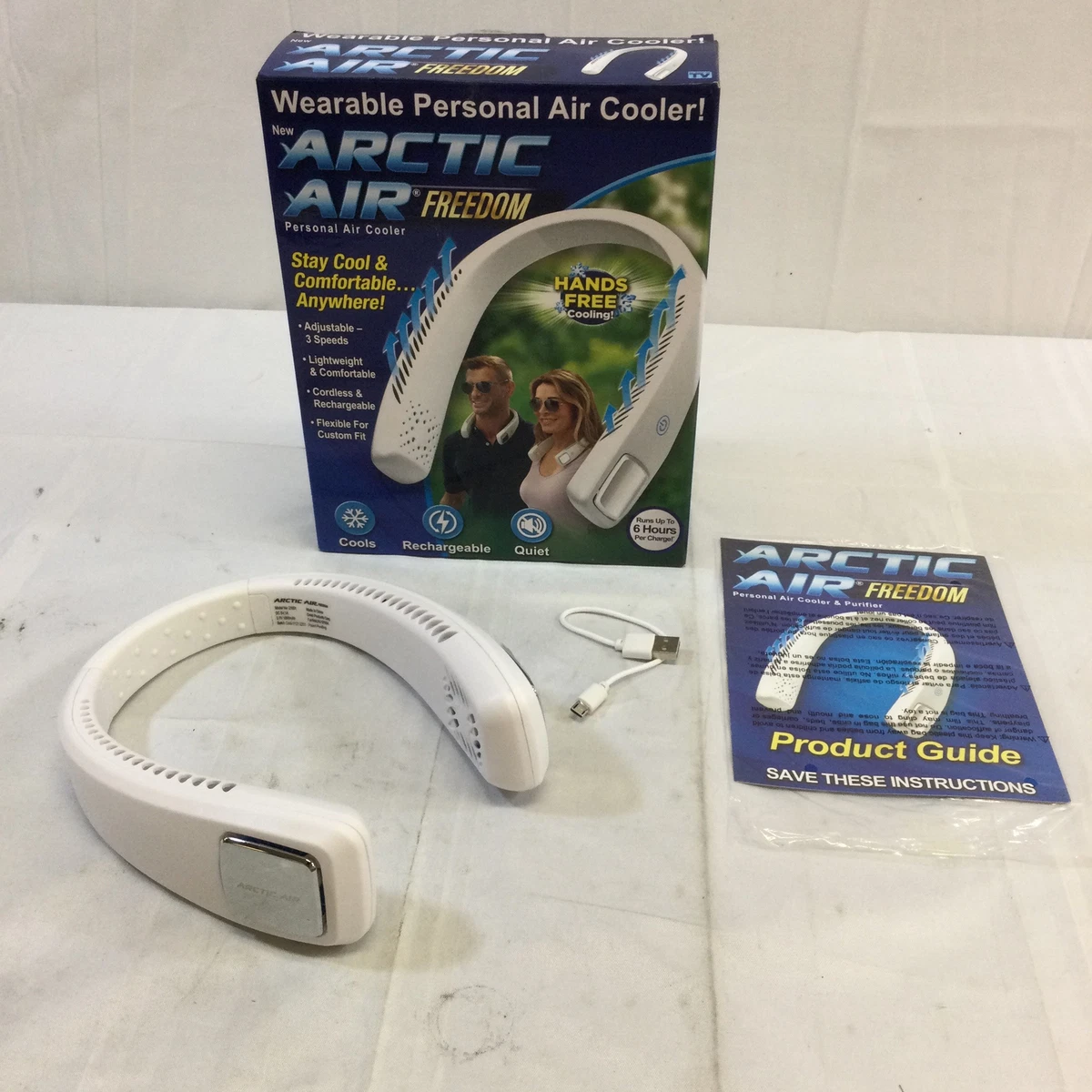 Arctic Air Freedom Personal Wearable Neck Air Cooler