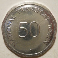 50p National Transport Token (Great Britain)