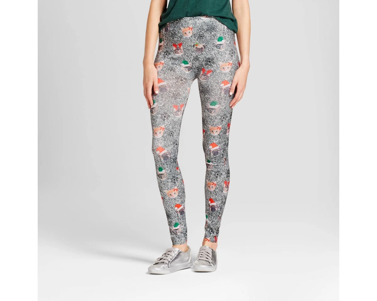 Wondershop at Target Women's Hosiery Leggings Snowing Cats & Dogs