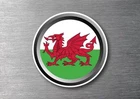 Welsh Wales flag sticker quality water & fade proof vinyl car ipad