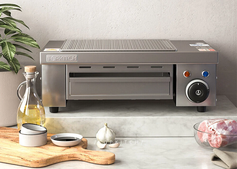 220V Electric Barbecue Oven Table Top Grill Machine Indooe Smokeless BBQ Machine - Image 3 of 4