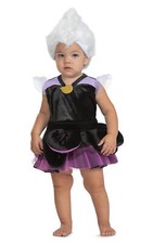 Ursula Child Baby Infant Girls Costume Size 6-12 Months NEW The Little Mermaid