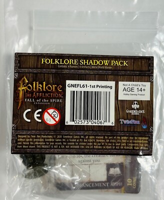 FOLKLORE SHADOW PACK Kickstarter Exclusive Promo for Fall of the Spire NEW
