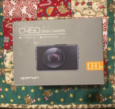Apeman Boxed Dash Camera with 3 inch LCD Screen *GREAT CONDITION*