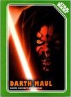 Darth Maul Star Wars Poster Art PROMO Original Pin-Up Movie Trivia Apprentice