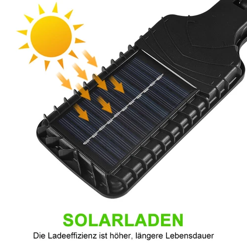4er 6000W Solarleuchte mit Bewegungsmelder Außen Lampe Fluter LED Strahler Licht - Bild 13 von 14