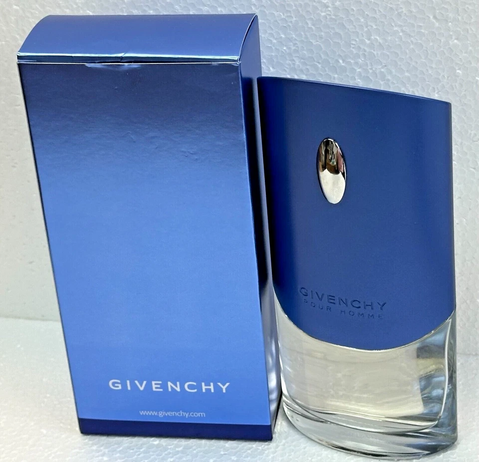 Loción para después del afeitado Givenchy Pour Homme etiqueta azul 3,3 oz DE COLECCIÓN Foto 2 de 4