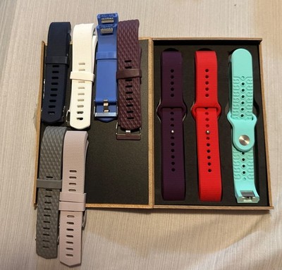Fitbit Smart Watch Straps Bundle ~ Replacement Band for Charge 2 and Charge 3