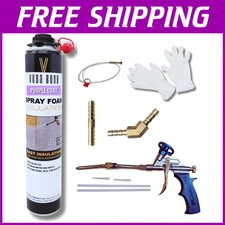 Acoustic Spray Foam Insulation 29 oz - 5.66 R-Value - 1 Pack