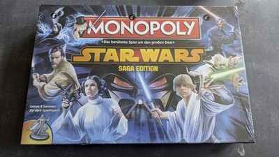 Monopoly - Star Wars - Saga Edition - Neu + original verschweisst Hasbro (5499)