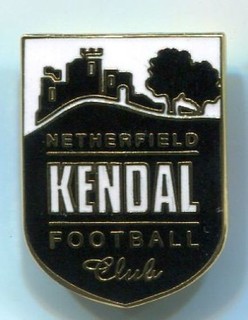 NETHERFIELD KENDAL FC BADGE