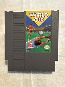 Nintendo World Cup Soccer NES Game Cartridge And Sleeve