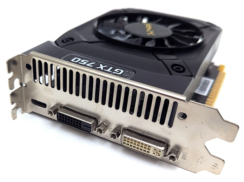 PNY NVIDIA GeForce GTX 750 1GB GDDR5 PCI-E 3.0 x16 Graphics Card (VCGGTX7501XPB) - Image 2 of 4