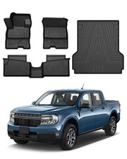Powerty Floor Mats  Truck Bed Mat for 2022-2024 2025 2026 Ford Maverick Gas ...