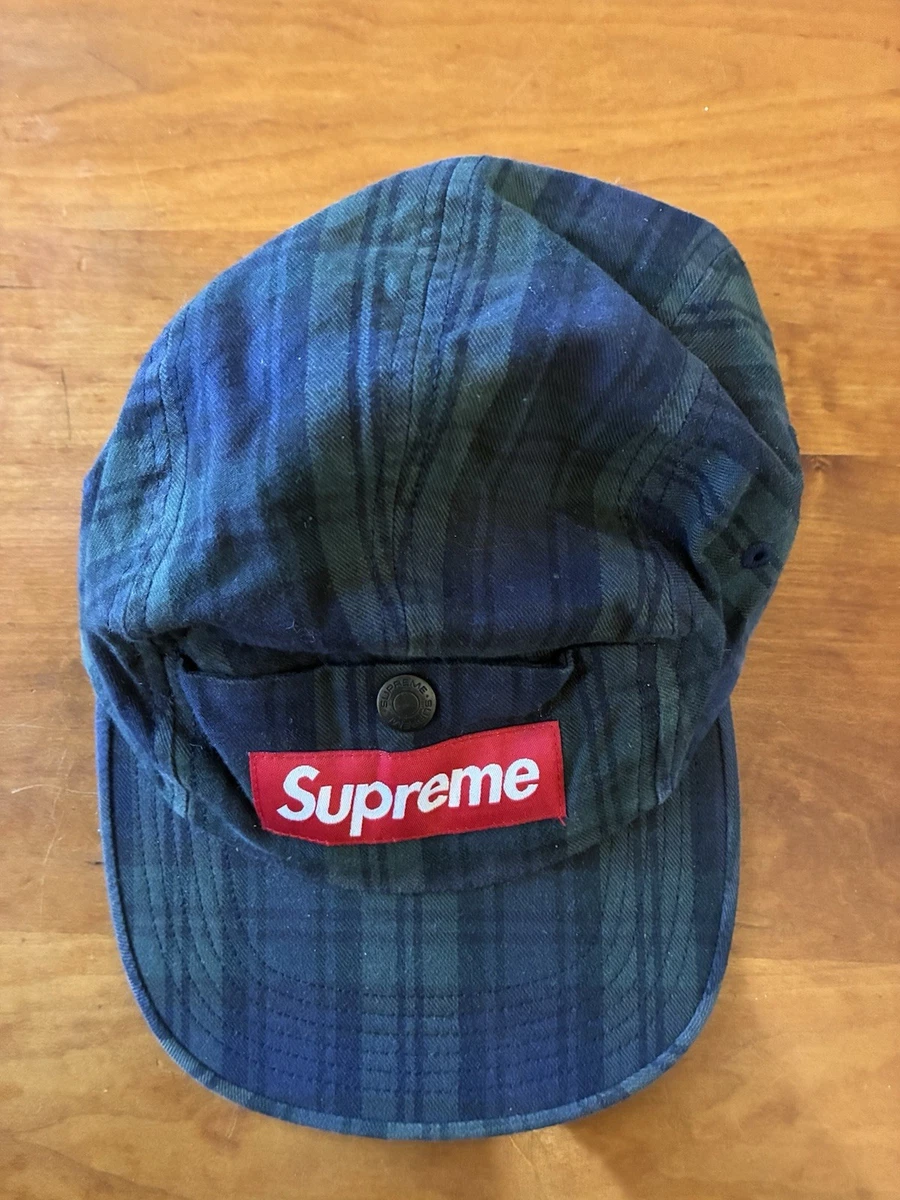 Supreme Plaid Camp Cap for sale | eBay