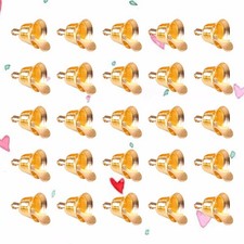  240 Pezzi Ciondolo Mini Campane Oro Creativo Natale Decorativo