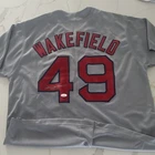 Tim Wakefield Boston Red Sox #49 Signed Original Baseball Jersey