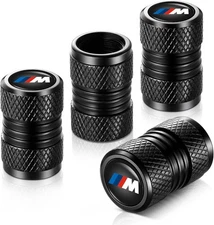 Tire Valve Stem Caps, Compatible with BMW M Series Stem Cap Universal Car Air Co