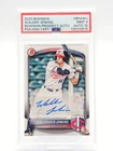 WALKER JENKINS 2025 BOWMAN PAPER PROSPECT AUTO #BPA-WJ TWINS PSA 9 MINT Q5666