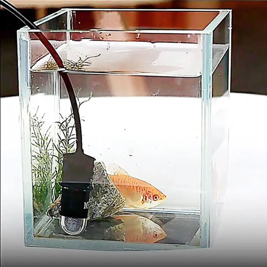 USB Mini Aquarium Fish Tank Heater Thermostat Submersible Heater LED Heating Rod