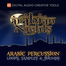 Arabian Nights Percussion Sample Library 600 Samples - Instant Access