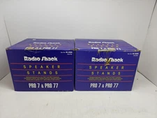 RadioShack speaker stands for PRO 7 & PRO 77 Speakers Open Box 40-2069 Vintage 