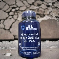Life Extension Mitochondrial Energy Optimizer with PQQ 120 Caps 2027