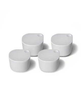 4pc Dot Inserts - Dash Ramekins w/Lid - Easy to , Non - Perfect for Sauces, G...
