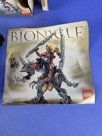 Lego BIONICLE: Titans: Toa Lhikan & Kikanalo Set 8811 - Incomplete Set