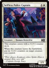 Selfless Police Captain Magic MSC 774 NM C Commander: Marvel Super Heroes