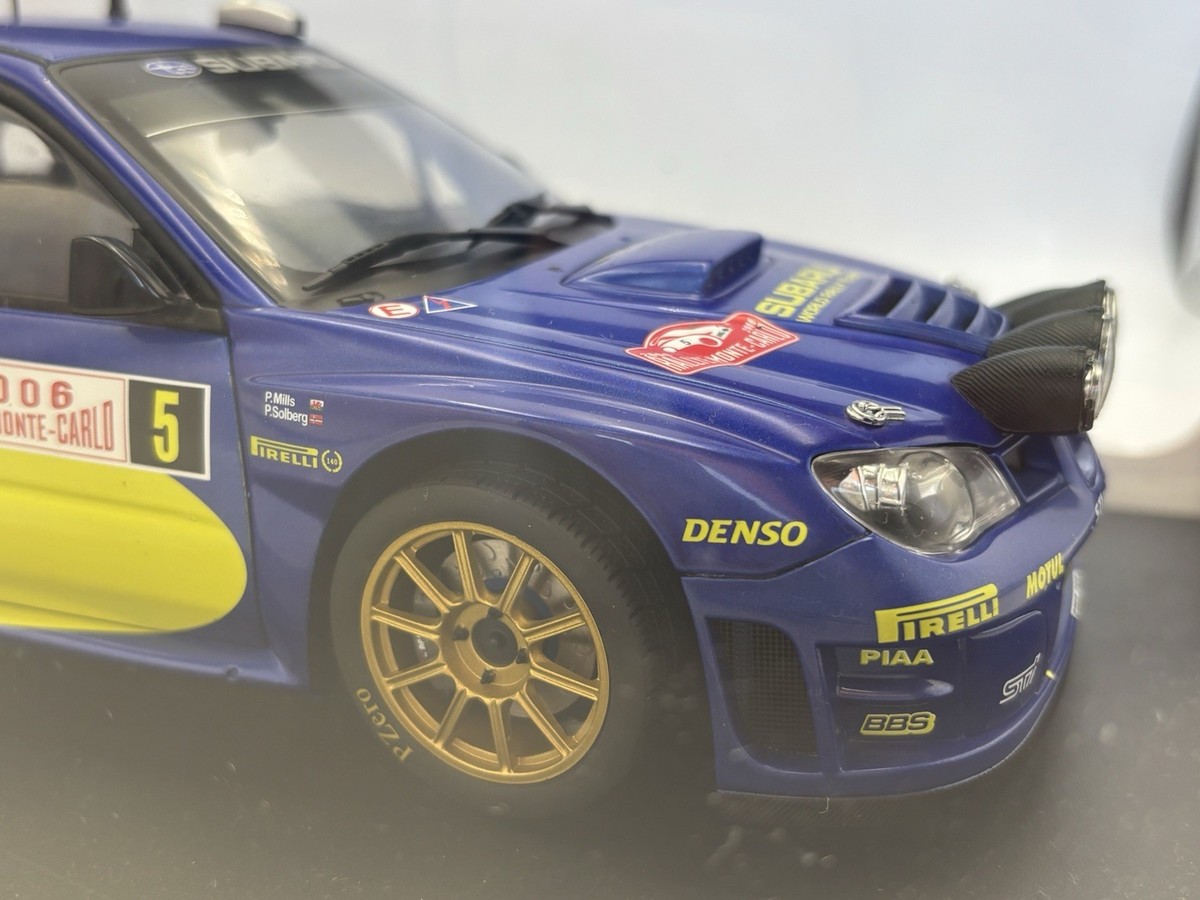 Autoart 1/18 Subaru Impreza #5 WRC 2006 Solberg Night Version
