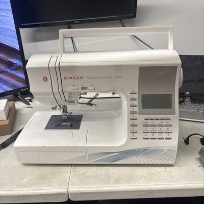 SINGER Quantum Stylist 9960 Computerized Sewing Quilting W Case NEEDLE ERROR