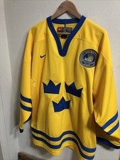 VINTAGE AUTHENTIC  Team SWEDEN NIKE HOCKEY JERSEY Large