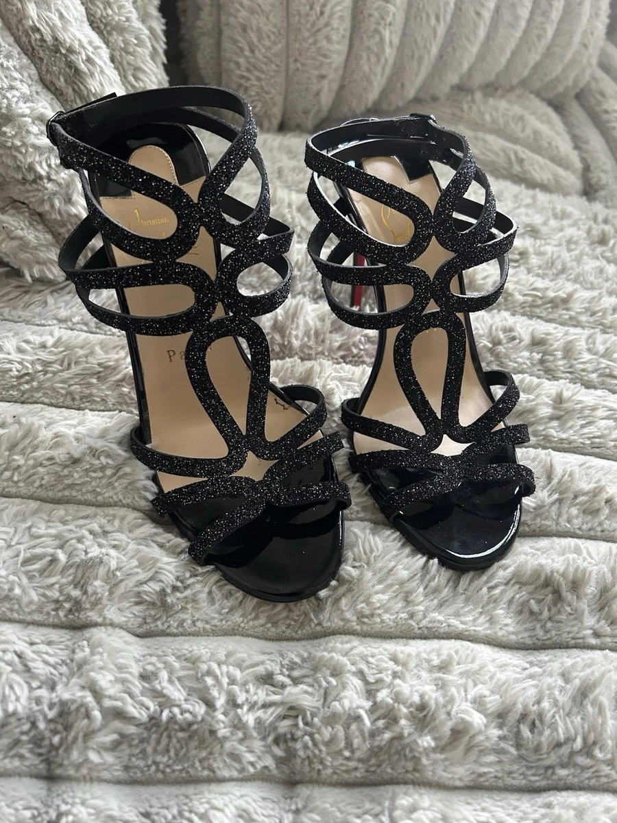 Christian Louboutin Women's Black Straps for sale | eBay