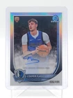COOPER FLAGG 2025-26 BOWMAN CHROME ROOKIE REFRACTOR AUTO /499 Q5692