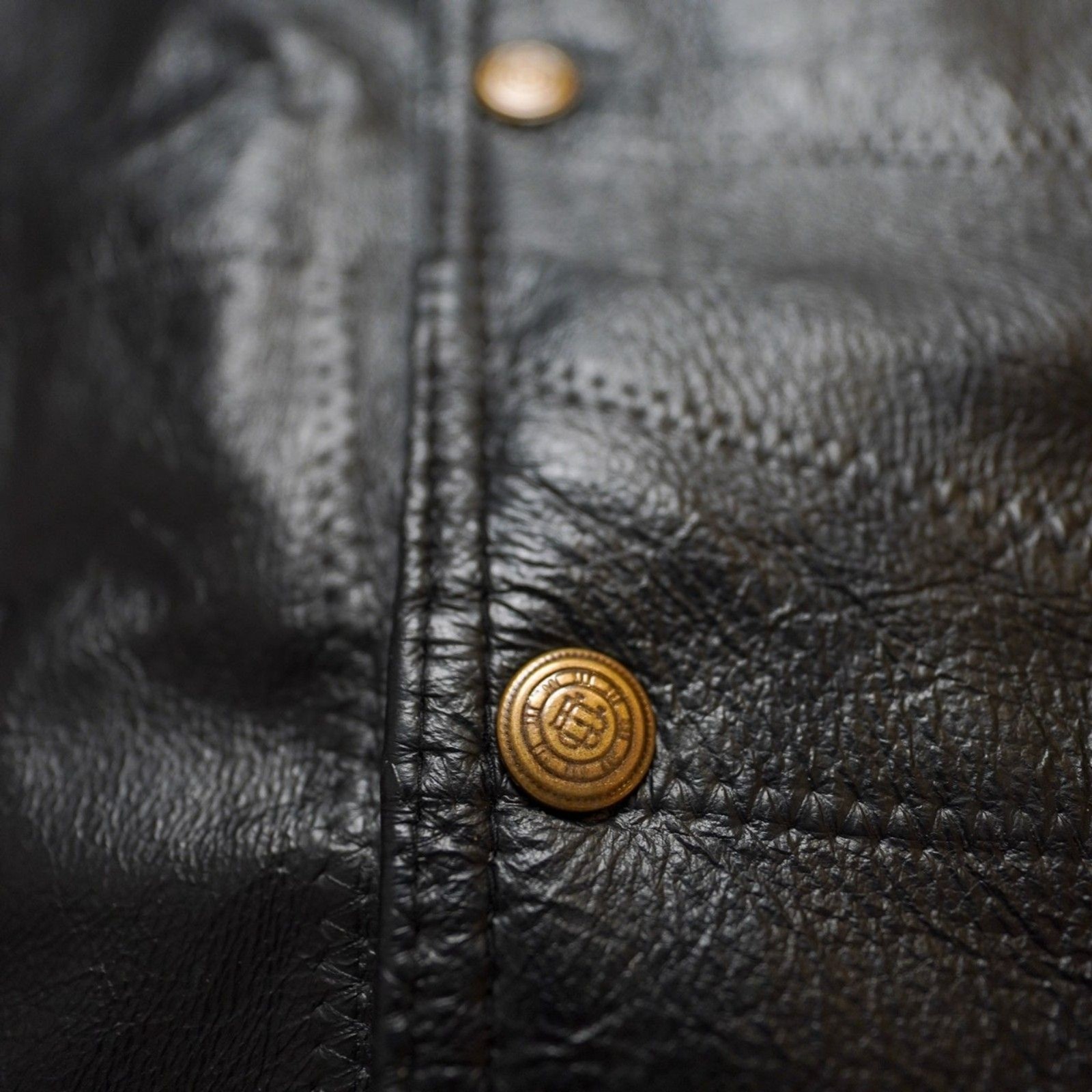 American Unique Patchwork Leather Motorcycle Bike… - image 5