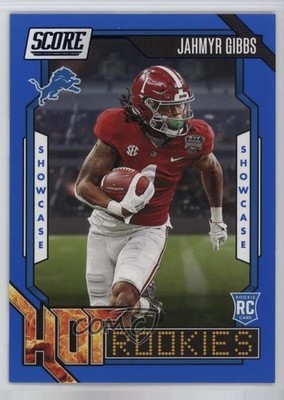 2023 Score Hot Rookies Showcase 11/100 Jahmyr Gibbs #13 RC 0nr3