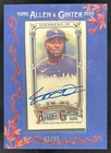 2025 Topps Allen & Ginter Vladimir Guerrero Jr. Mini Baseball Auto Blue /99