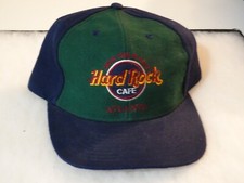 Hard Rock Cafe Atlanta Baseball hat cap tri-color logo snap back