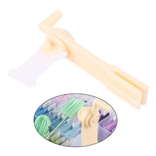 String Winder with Embroidery Floss Thread Bobbins Card for Cross Stitch Sewing - Picture 2 of 10